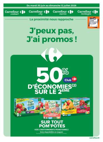 Catalogue Carrefour - 30/06/2026 - 12/07/2026.