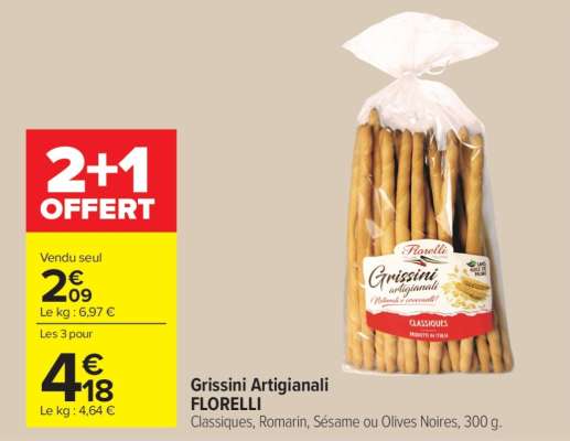 GRISSINI ARTIGIANALI "FLORELLI"
