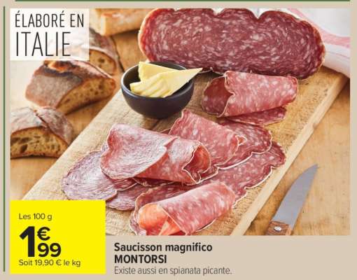 Saucisson magnifico MONTORSI