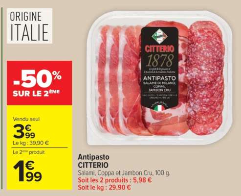 Antipasto CITTERIO