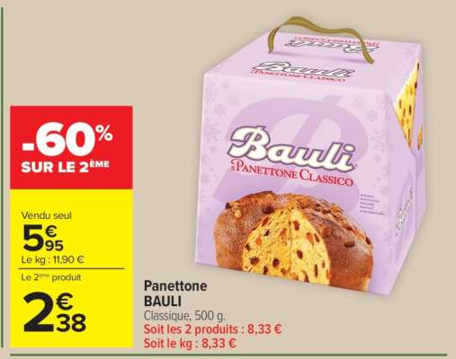 PANETTONE "BAULI"