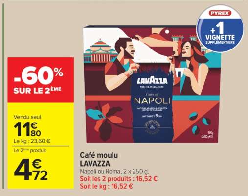 Café Moulu "Lavazza"