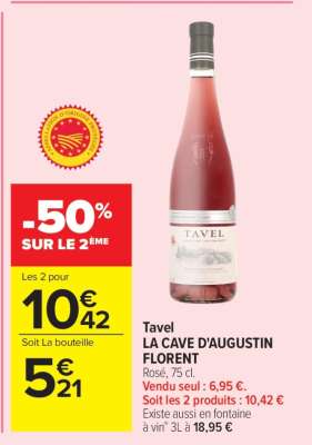 Tavel La Cave d'Augustin Florent