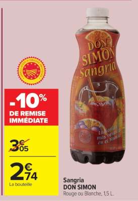 SANGRIA "DON SIMON"
