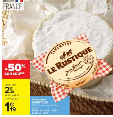 Camembert Le Rustique