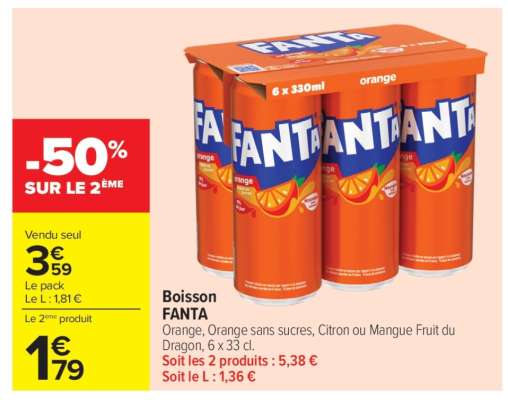 Boisson FANTA