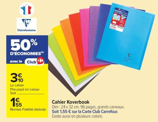 CAHIER KOVERBOOK