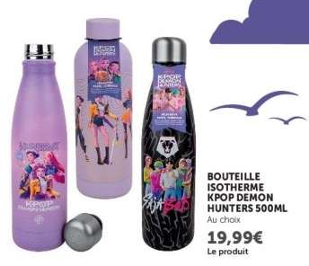 BOUTEILLE ISOTHERME KPOP DEMON HUNTERS 500ML