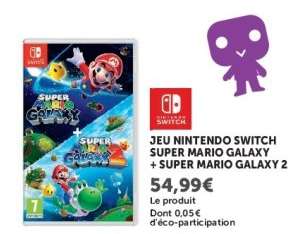 Jeu Nintendo Switch Super Mario Galaxy + Super Mario Galaxy 2