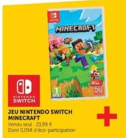 JEU NINTENDO SWITCH MINECRAFT