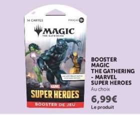 BOOSTER MAGIC THE GATHERING - MARVEL SUPER HEROES