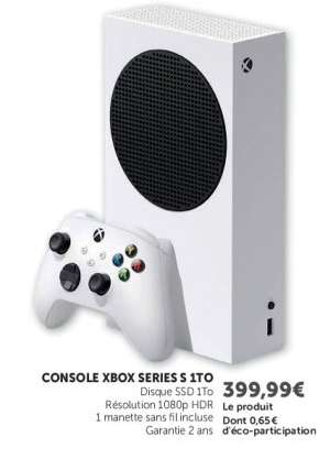 CONSOLE XBOX SERIES S 1TO