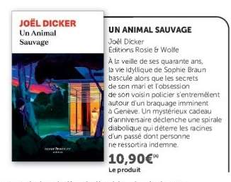 UN ANIMAL SAUVAGE