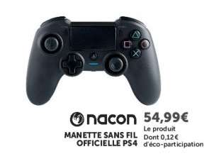 Nacon Manette Sans Fil Officielle PS4