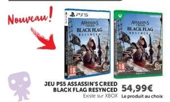 JEU PS5 ASSASSIN'S CREED BLACK FLAG RESYNCED