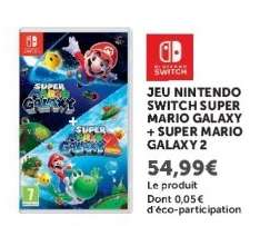 Jeu Nintendo Switch Super Mario Galaxy + Super Mario Galaxy 2