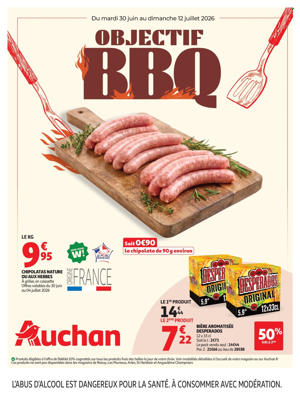 Catalogue Auchan - 30/06/2026 - 12/07/2026. Page 1