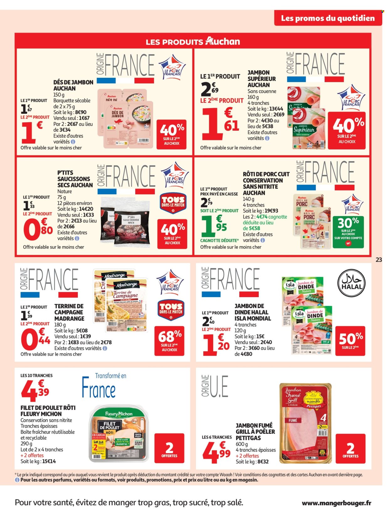 Catalogue Auchan - 30/06/2026 - 12/07/2026. Page 23