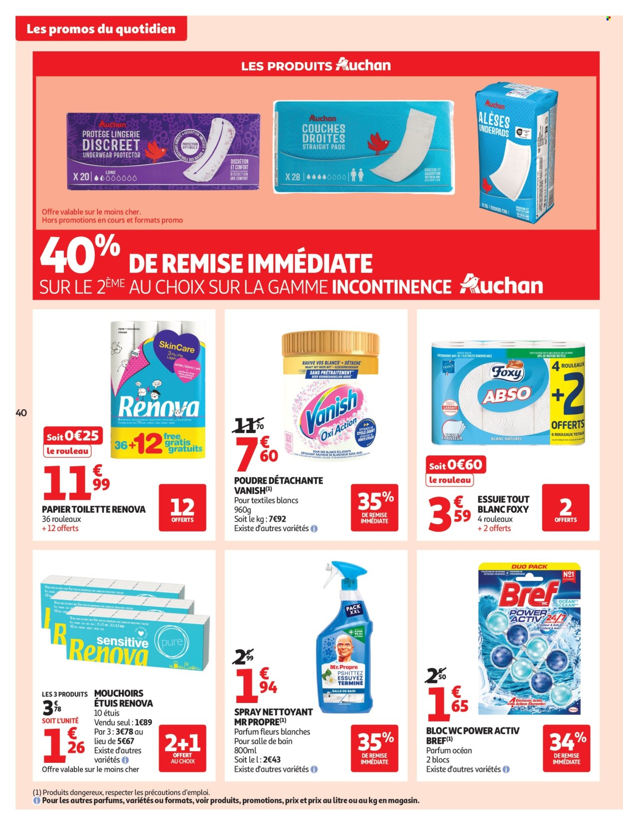 Catalogue Auchan - 30/06/2026 - 12/07/2026. Page 40