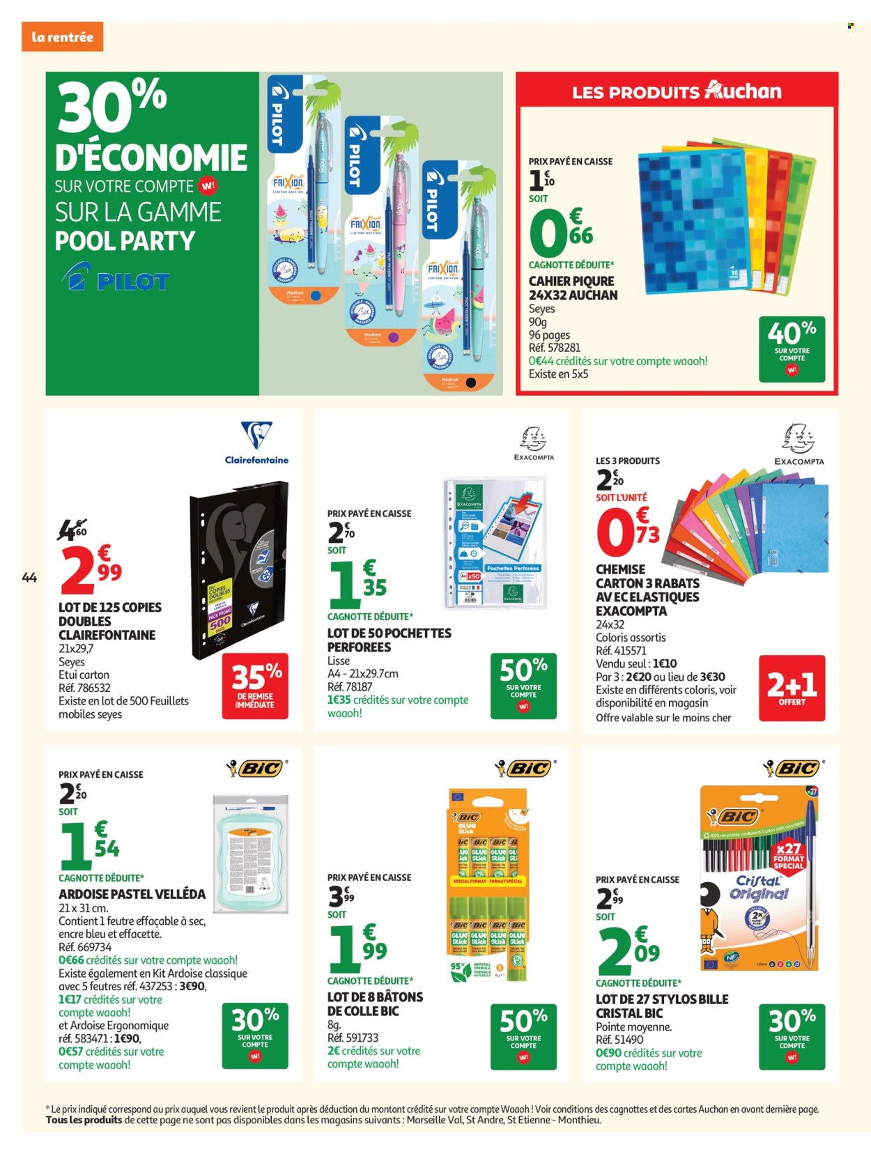 Catalogue Auchan - 30/06/2026 - 12/07/2026. Page 44