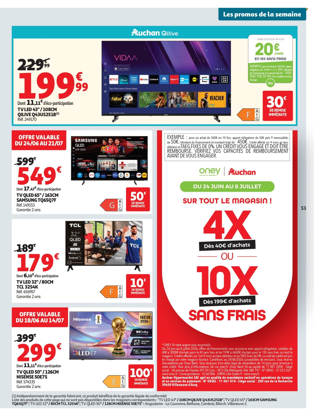 Catalogue Auchan - 30/06/2026 - 12/07/2026. Page 53