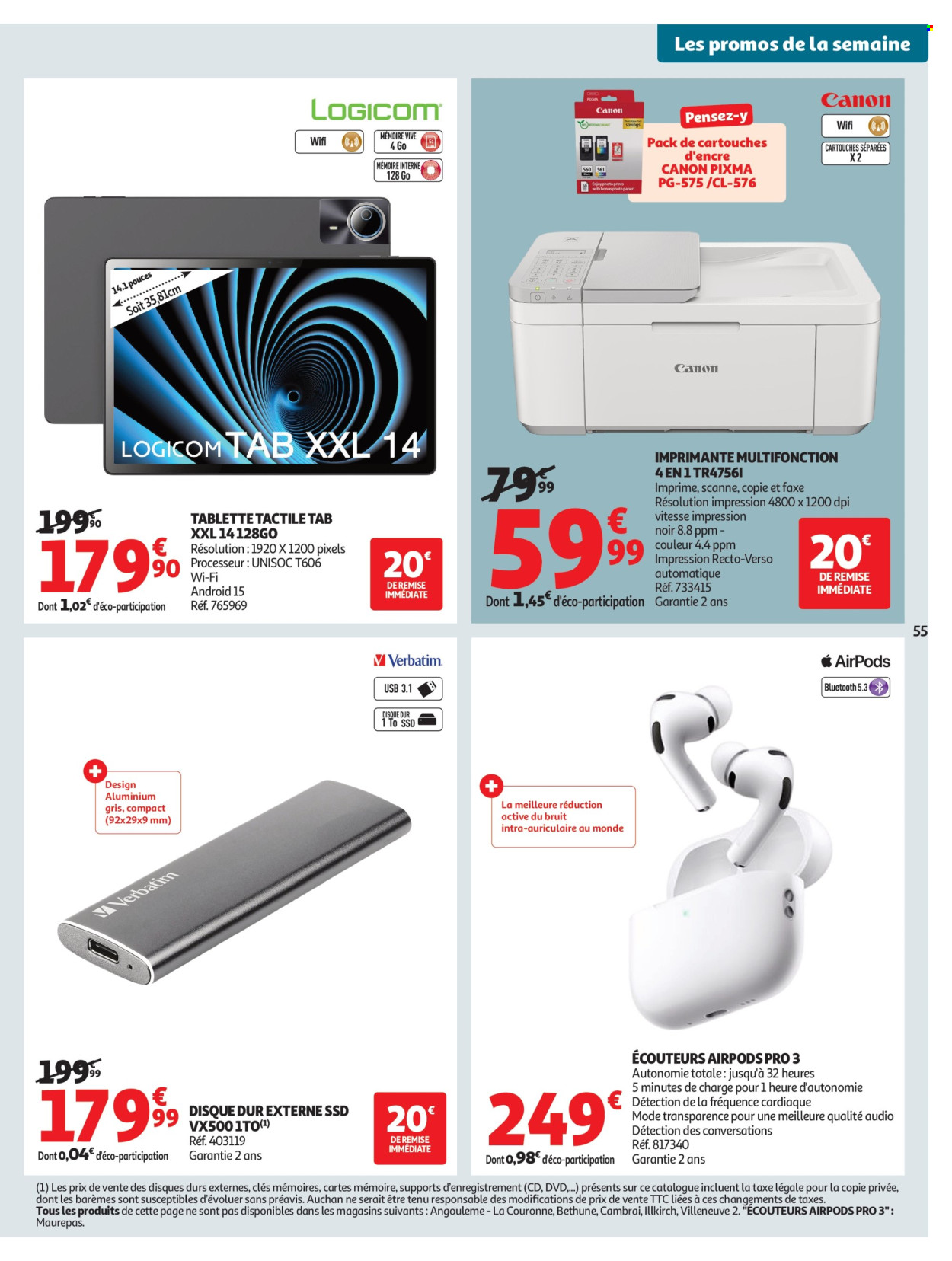 Catalogue Auchan - 30/06/2026 - 12/07/2026. Page 55