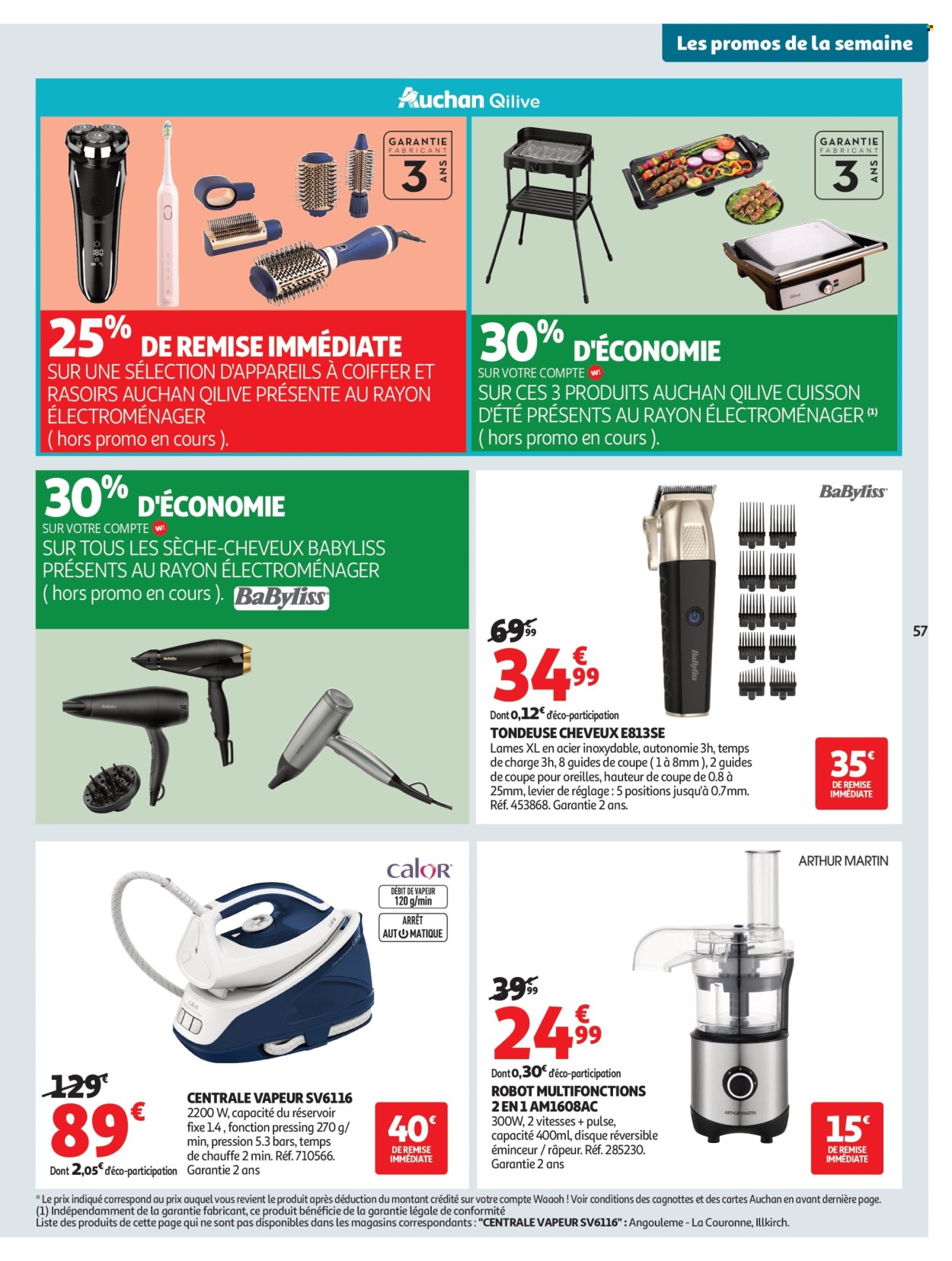 Catalogue Auchan - 30/06/2026 - 12/07/2026. Page 57