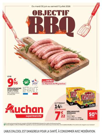 Catalogue Auchan - 30/06/2026 - 12/07/2026.