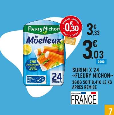 SURIMI X 24 «FLEURY MICHON»