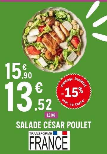 SALADE CÉSAR POULET