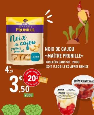 NOIX DE CAJOU «MAÎTRE PRUNILLE»