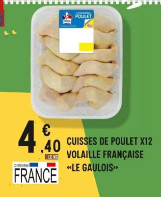CUISSES DE POULET x12
