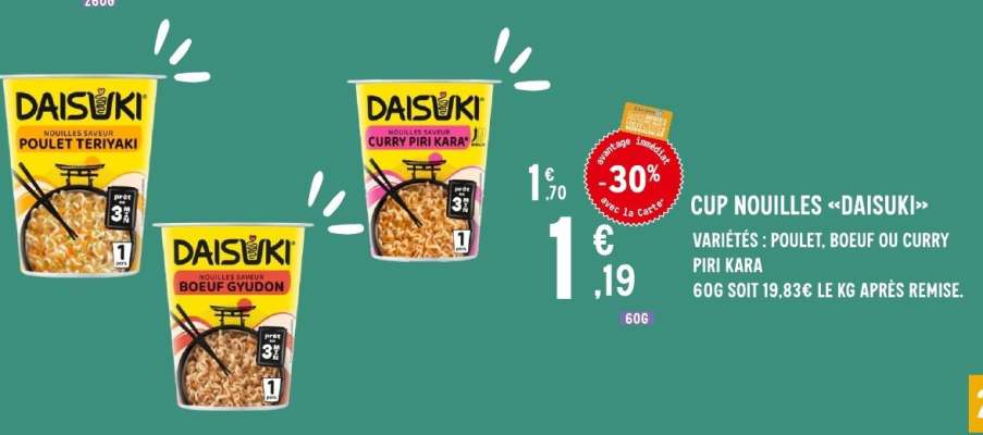 Cup Nouilles "Daisuki"