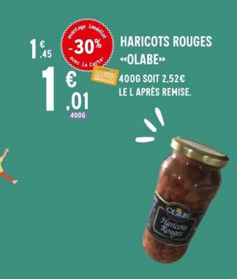 HARICOTS ROUGES «OLABE»
