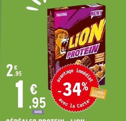Céréales Protein Lion