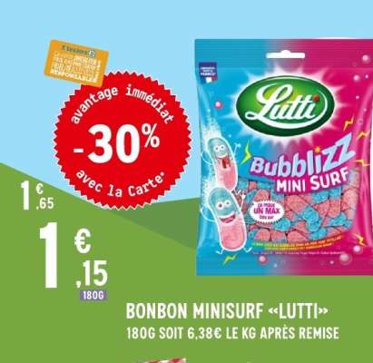 BONBON MINISURF «LUTTI»