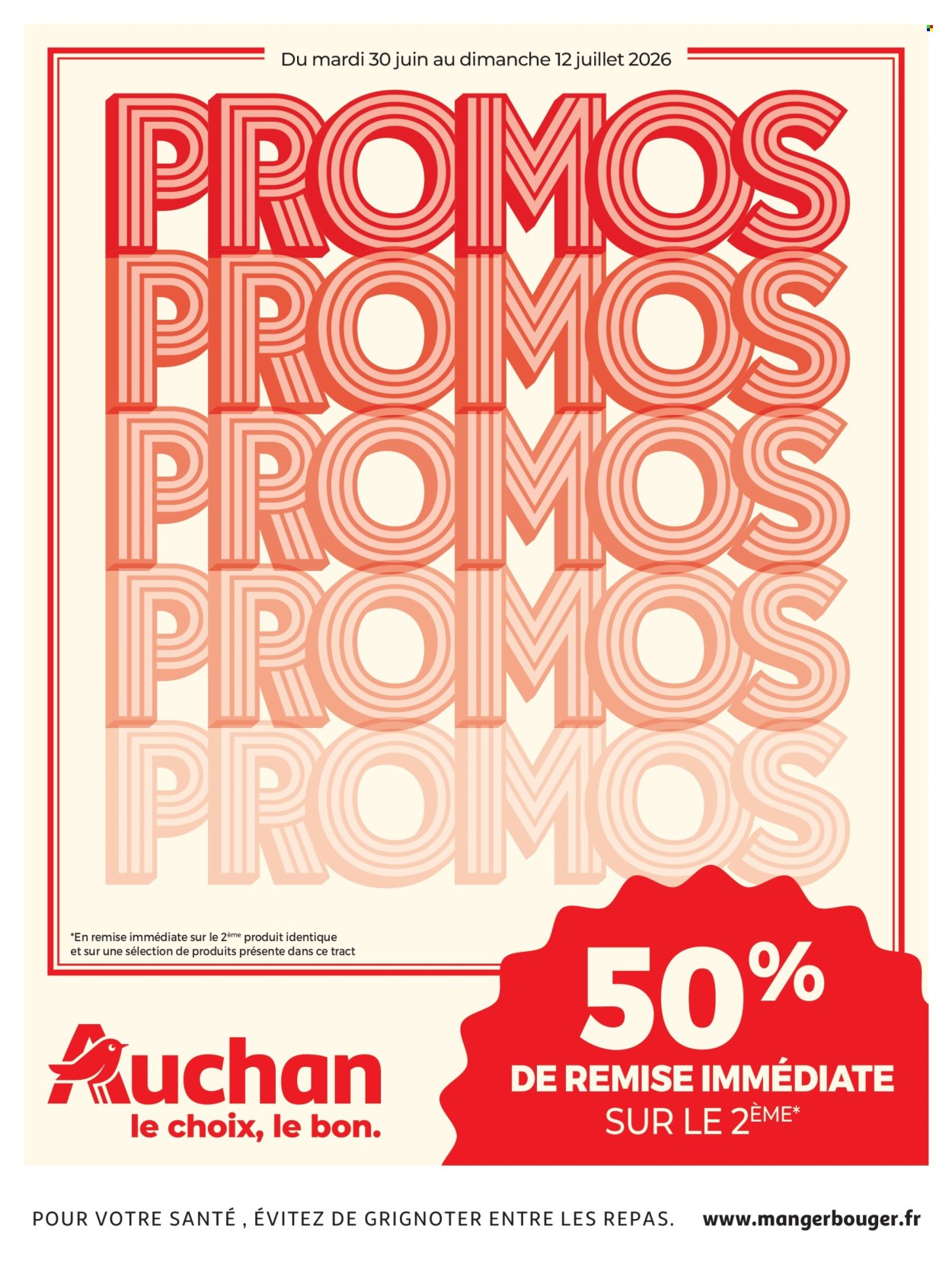 Catalogue Auchan - 30/06/2026 - 12/07/2026. Page 1