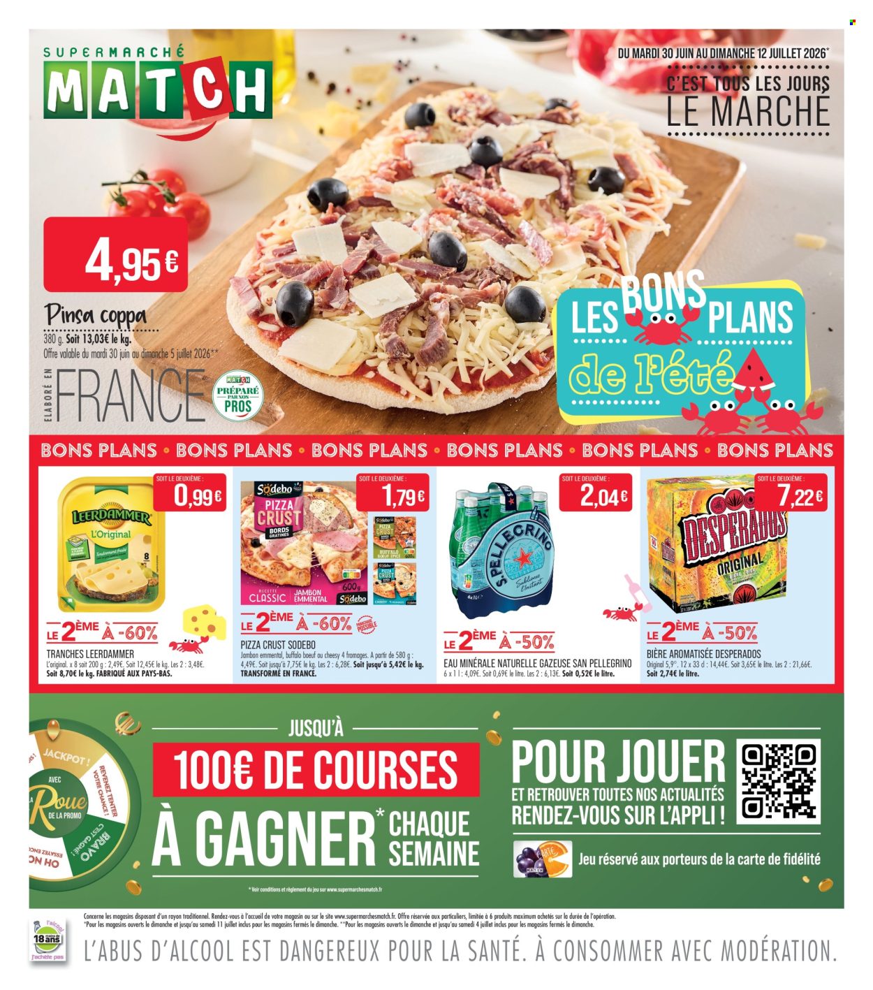 Catalogue Supermarché Match - 30/06/2026 - 12/07/2026. Page 1