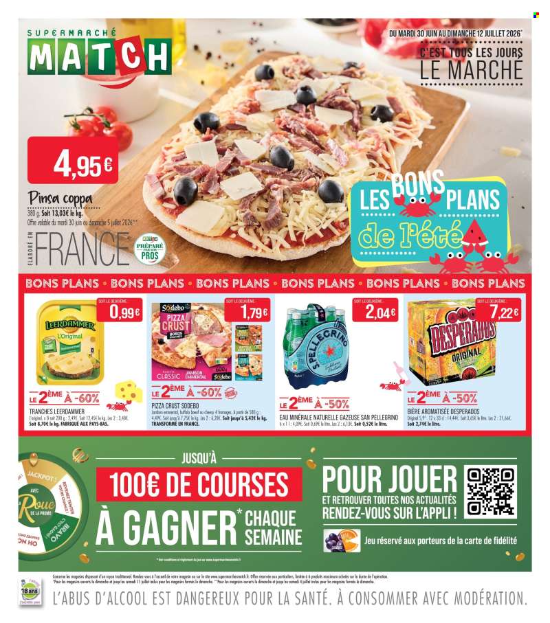 Catalogue Supermarché Match - 30/06/2026 - 12/07/2026.