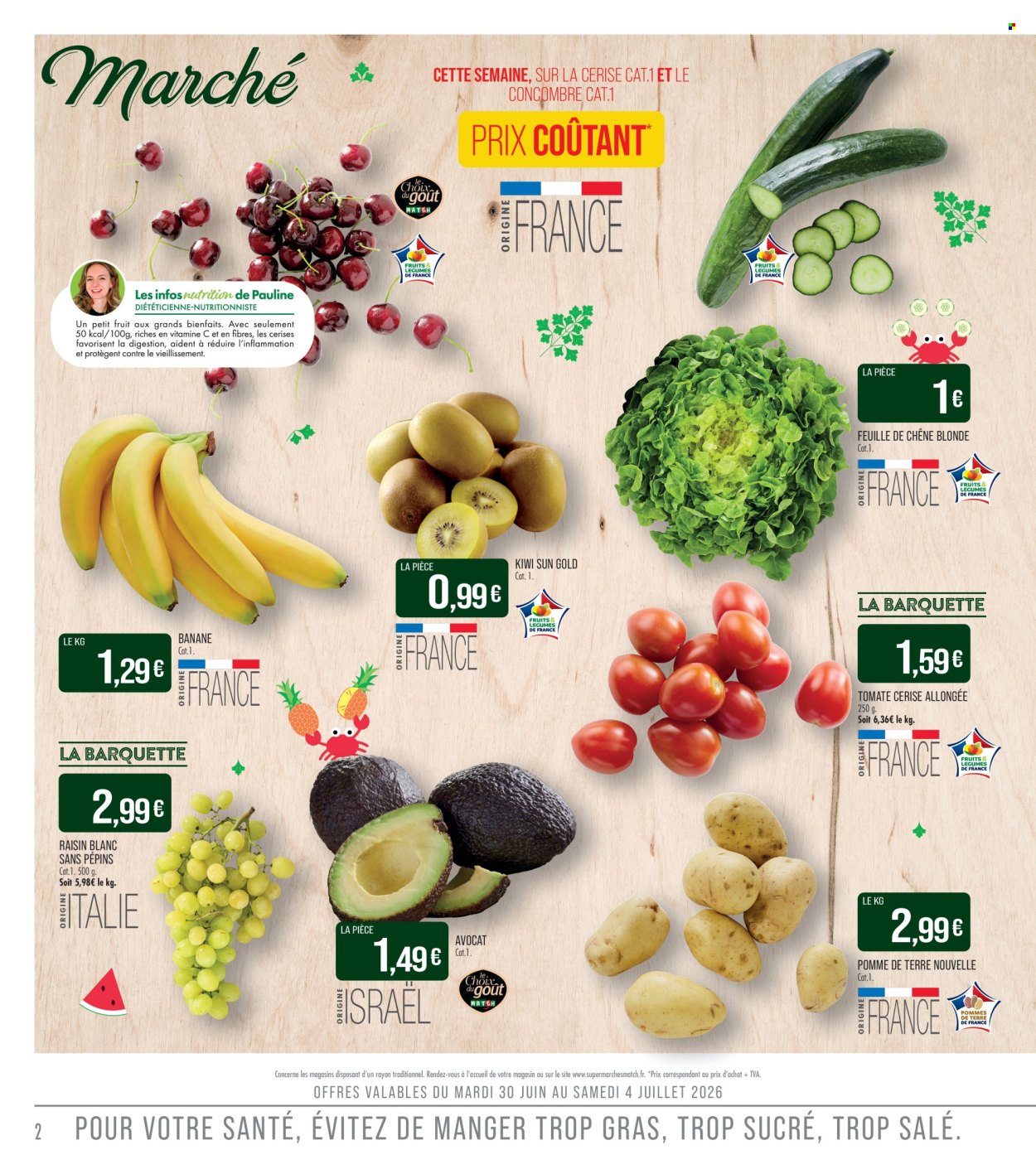 Catalogue Supermarché Match - 30/06/2026 - 12/07/2026. Page 2