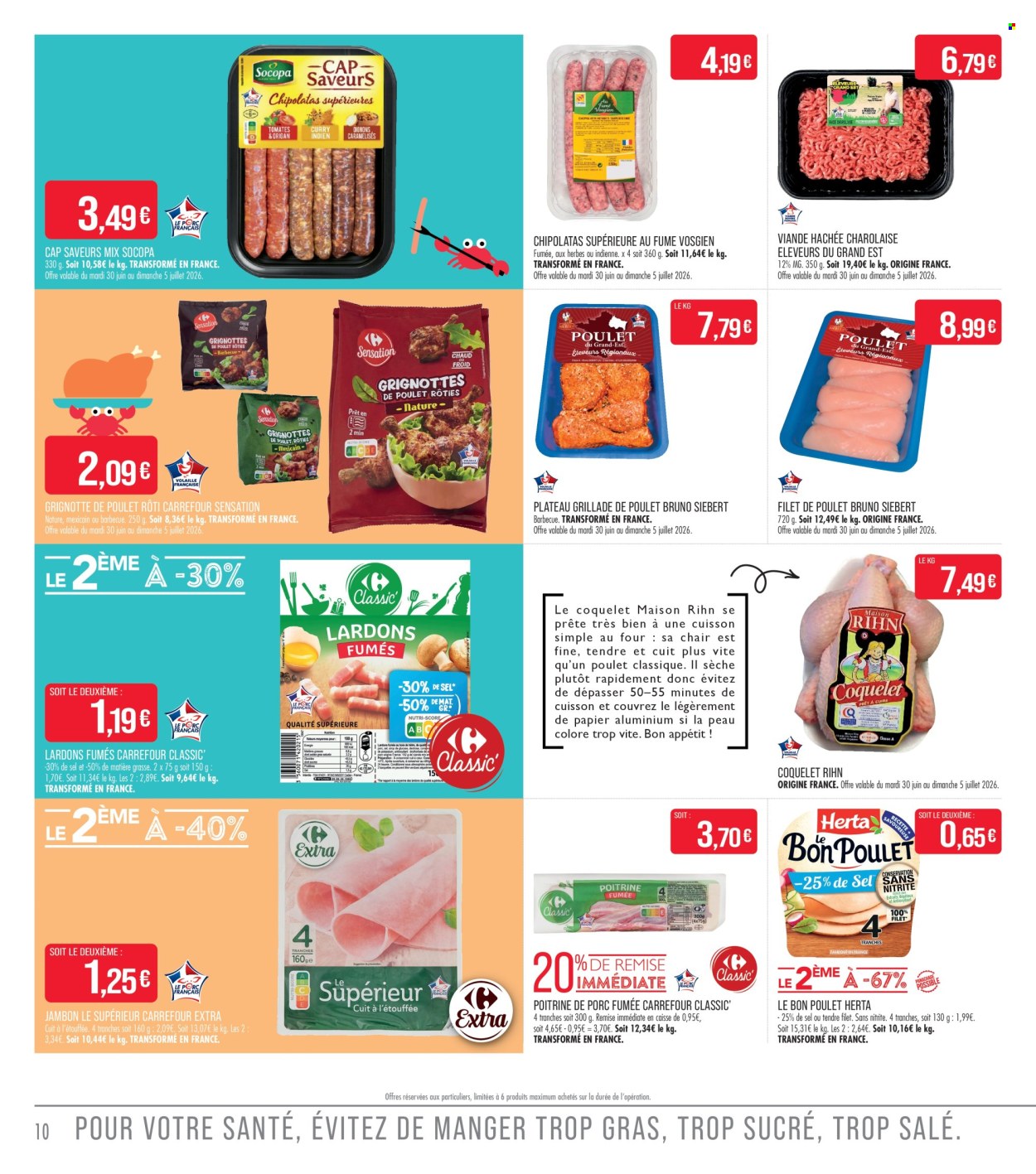 Catalogue Supermarché Match - 30/06/2026 - 12/07/2026. Page 10