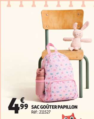 SAC GOÛTER PAPILLON