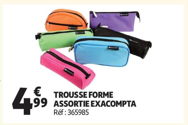 TROUSSE FORME ASSORTIE EXACOMPTA