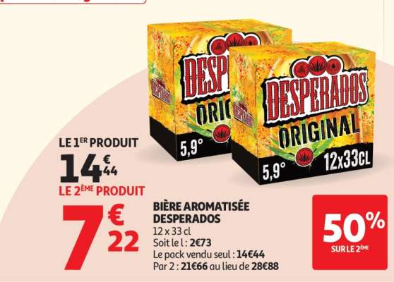Bière Aromatisée Desperados*