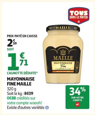MAYONNAISE FINE MAILLE