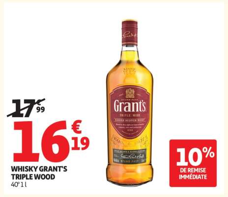 Whisky Grant's Triple Wood