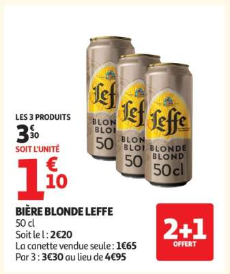 Bière Blonde Leffe*