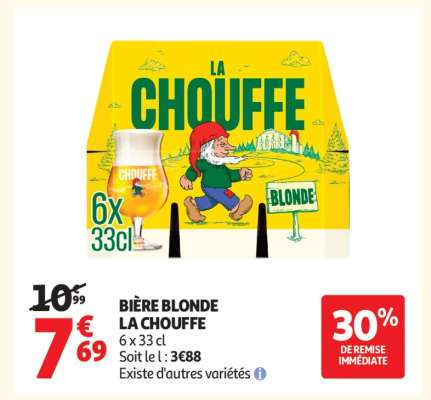 Bière Blonde La Chouffe*