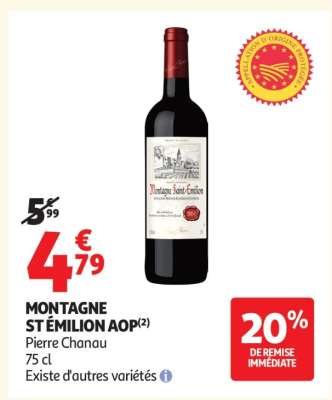 MONTAGNE ST ÉMILION AOP