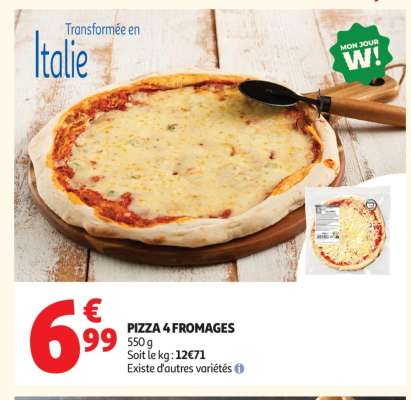 Pizza 4 Fromages
